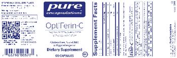 Pure Encapsulations OptiFerin-C - supplement
