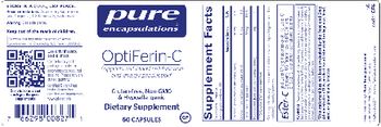 Pure Encapsulations OptiFerin-C - supplement