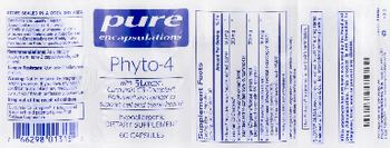 Pure Encapsulations Phyto-4 - supplement