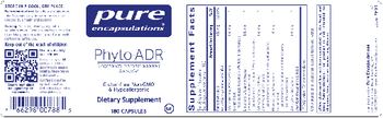 Pure Encapsulations Phyto-ADR - supplement