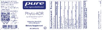 Pure Encapsulations Phyto-ADR - supplement