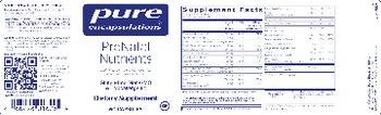 Pure Encapsulations PreNatal Nutrients - supplement