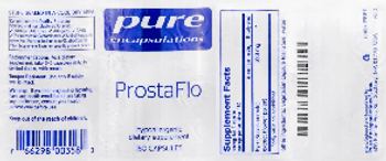 Pure Encapsulations ProstaFlo - supplement