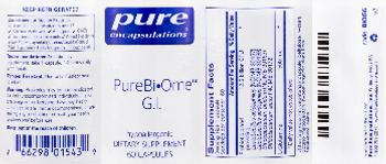 Pure Encapsulations PureBi-Ome G.I. - supplement