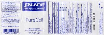 Pure Encapsulations PureCell - supplement