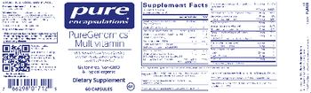 Pure Encapsulations PureGenomics Multivitamin - supplement