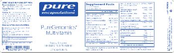 Pure Encapsulations PureGenomics Multivitamin - supplement