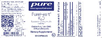 Pure Encapsulations PureHeart K2D - supplement