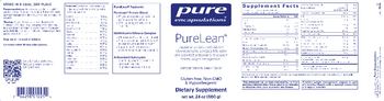 Pure Encapsulations PureLean Natural Vanilla Bean Flavor - supplement