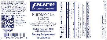 Pure Encapsulations PureMelt B12 Folate - supplement