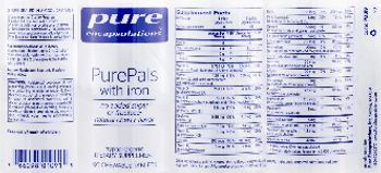 Pure Encapsulations PurePals with Iron Natural Cherry Flavor - supplement