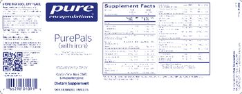 Pure Encapsulations PurePals (with Iron) Natural Cherry Flavor - supplement