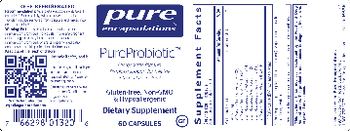 Pure Encapsulations PureProbiotic - supplement