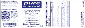 Pure Encapsulations Pycnogenol (Pine Bark extract) 50 mg - supplement