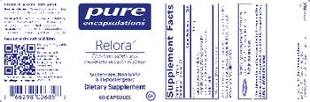 Pure Encapsulations Relora - supplement