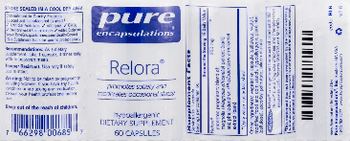 Pure Encapsulations Relora - supplement