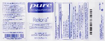 Pure Encapsulations Relora - supplement