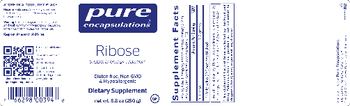 Pure Encapsulations Ribose - supplement