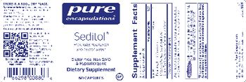 Pure Encapsulations Seditol - supplement