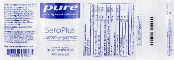 Pure Encapsulations SeroPlus - supplement