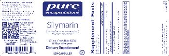 Pure Encapsulations Silymarin - supplement