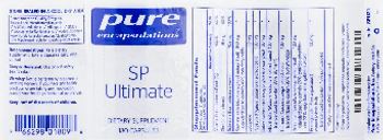 Pure Encapsulations SP Ultimate - supplement