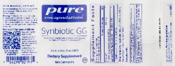 Pure Encapsulations Synbiotic GG - supplement