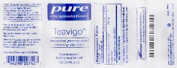 Pure Encapsulations Teavigo - supplement