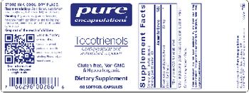 Pure Encapsulations Tocotrienols - supplement