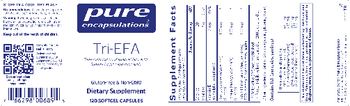 Pure Encapsulations Tri-EFA - supplement