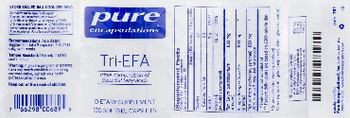 Pure Encapsulations Tri-EFA - supplement