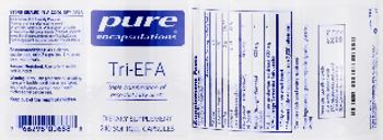 Pure Encapsulations Tri-EFA - supplement