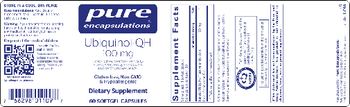Pure Encapsulations Ubiquinol-QH 100 mg - supplement