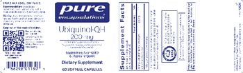 Pure Encapsulations Ubiquinol-QH 200 mg - supplement