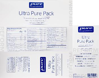 Pure Encapsulations Ultra Pure Pack - supplement