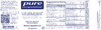 Pure Encapsulations UltraNutrient - supplement