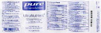 Pure Encapsulations UltraNutrient - supplement