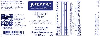 Pure Encapsulations UltraZin Zinc - supplement