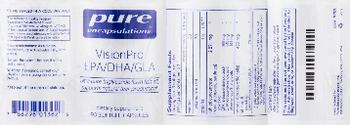 Pure Encapsulations VisionPro EPA/DHA/GLA - supplement