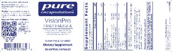 Pure Encapsulations VisionPro EPA/DHA/GLA - supplement