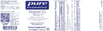 Pure Encapsulations Vitamin D3 VESIsorb - supplement