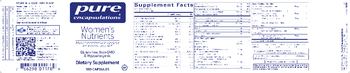 Pure Encapsulations Women?s Nutrients - supplement