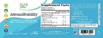 Pure Essence AdrenalStability - supplement