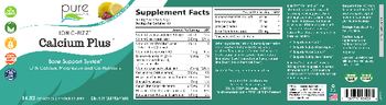 Pure Essence Ionic-Fizz Calcium Plus Raspberry Lemonade Flavor - supplement