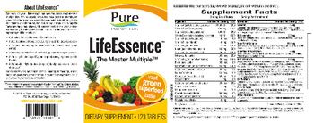 Pure Essence Labs LifeEssence - supplement