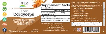 Pure Essence MyPure Cordyceps 4X - supplement