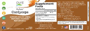 Pure Essence MyPure Cordyceps - supplement