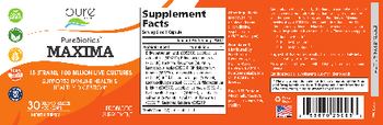 Pure Essence PureBiotics Maxima - probiotic supplement