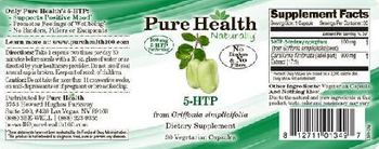 Pure Health Naturally 5-HTP - supplement