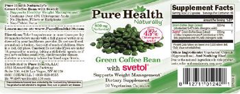 Pure Health Naturally Green Coffee Bean With Svetol - supplement